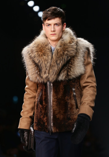 Представяне на колекцията на Fendi за сезон есен/зима 2014-2015 по време на Седмицата на мъжката мода в Милано