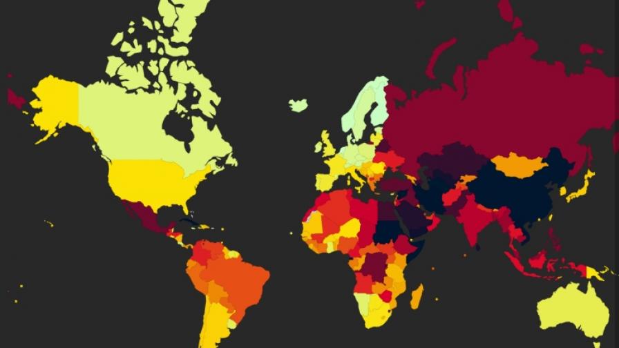 България пада с 13 места в класацията за свобода на словото