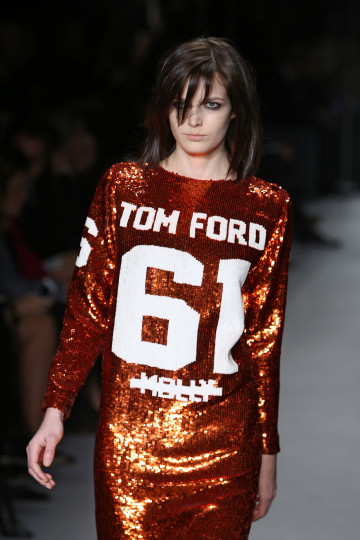 Представяне на колекцията на Tom Ford за сезон есен/зима 2014-2015 по време на Седмицата на модата в Лондон