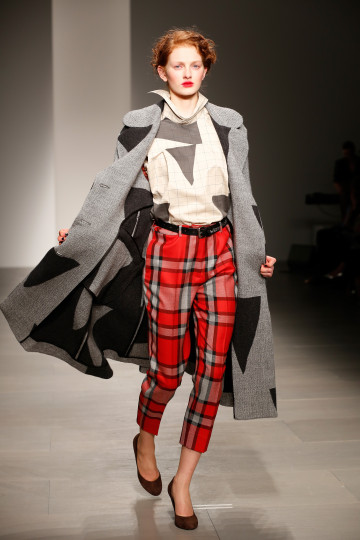 Представяне на колекцията на Vivienne Westwood за сезон есен/зима 2014-2015 по време на Седмицата на модата в Лондон