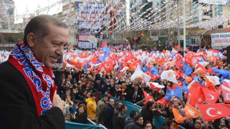Ердоган: Ако не сме първи, ще се оттегля от политиката