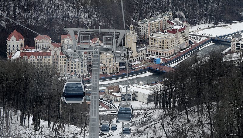 Разходка из Сочи преди Олимпийските игри1