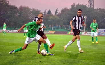Локомотив Пловдив - Берое 1:1 (след първото полувреме)