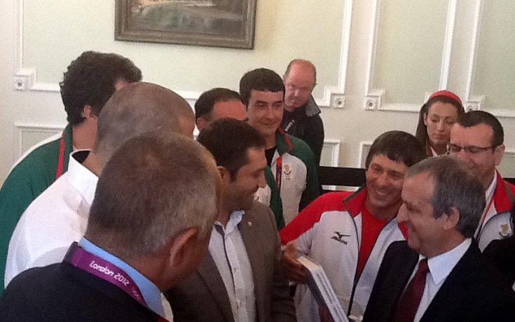 Бойко Борисов се срещна с родните олимпийци в Лондон