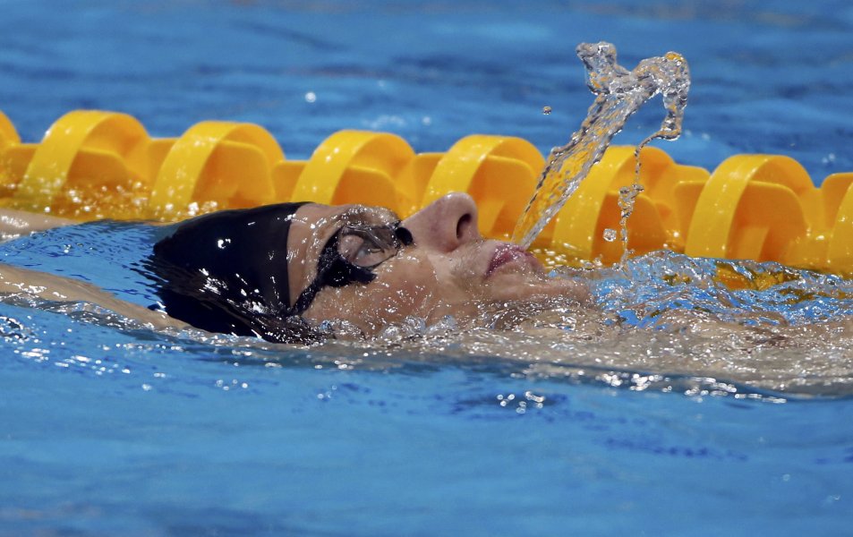 Олимпийците тренират в London Aquatics Centre1