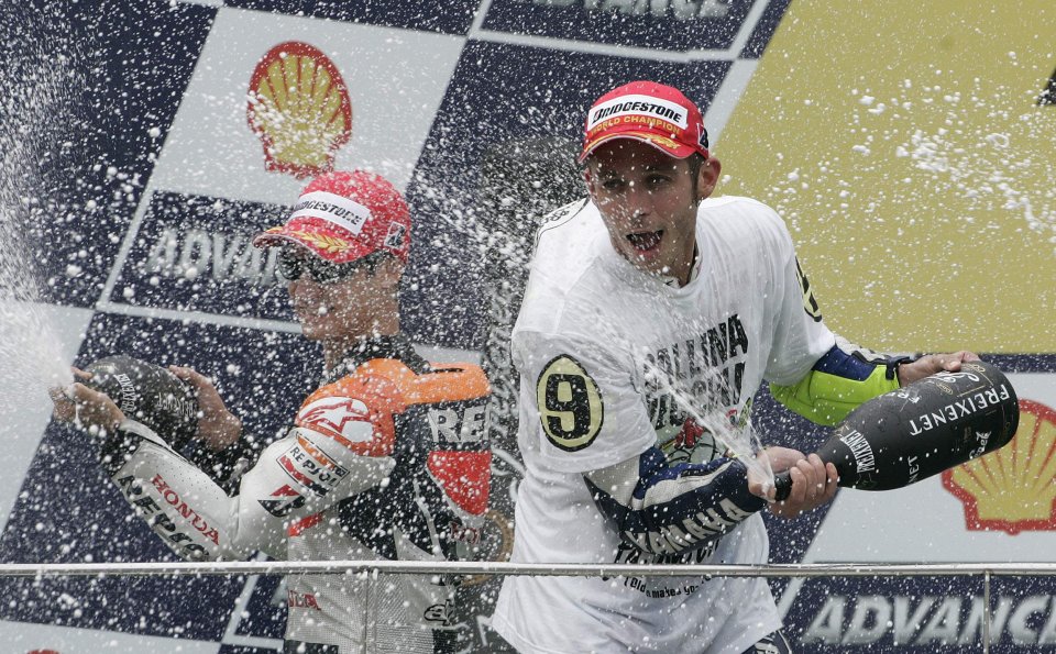 Валентино Роси отново шампион в MotoGP1