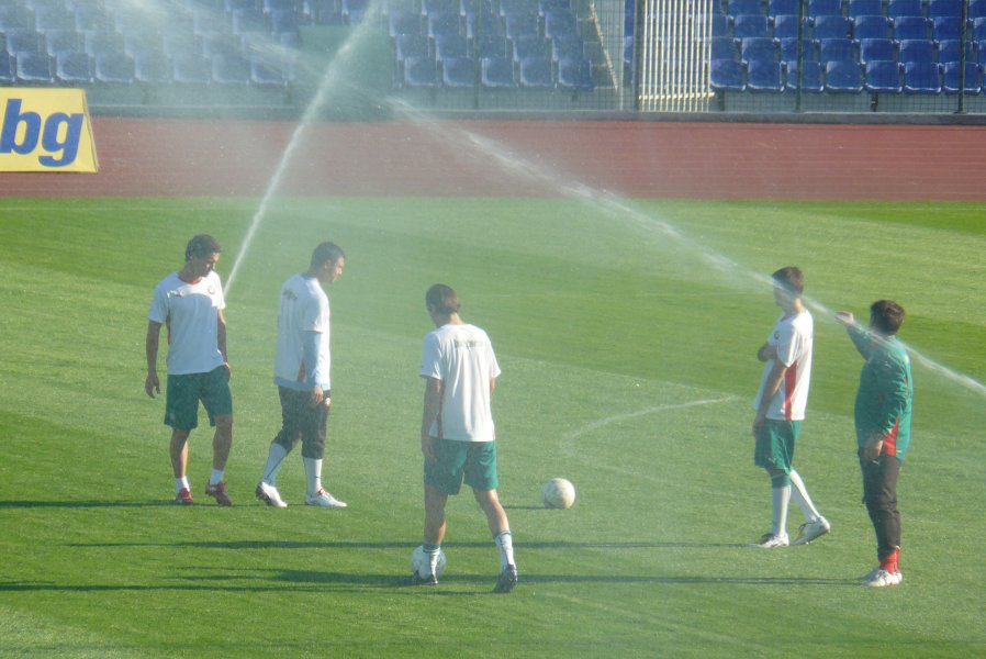 Националният отбор тренира преди мача с Кипър1