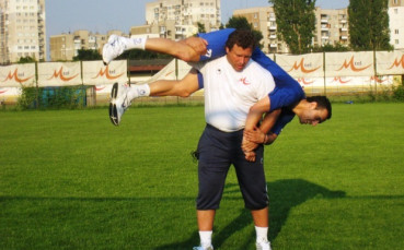 Вуцов прави шоу тренировка в Левски