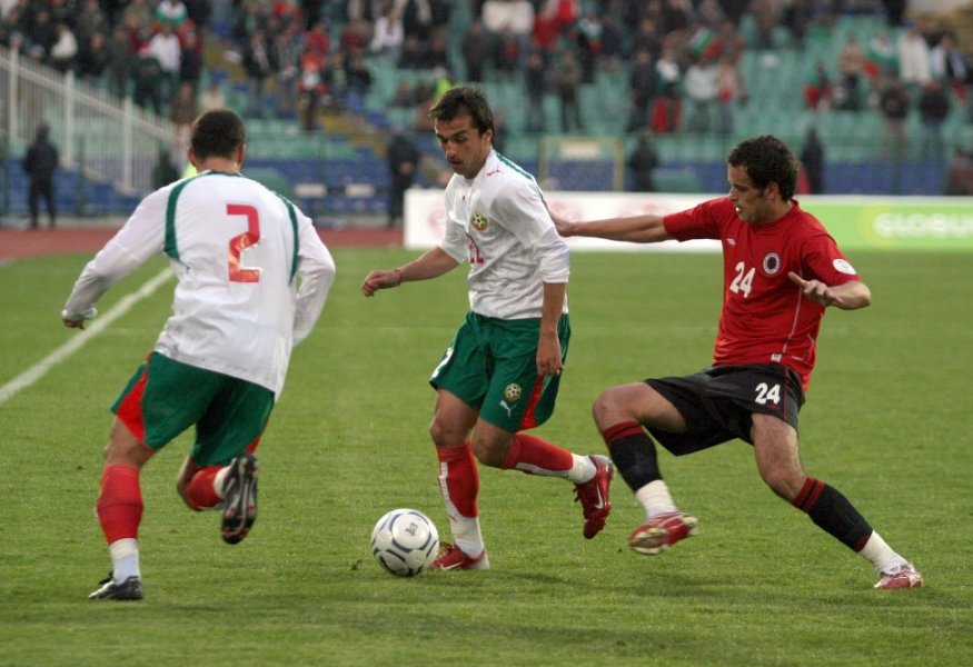 Евроквалификация България Албания 28 03 20071