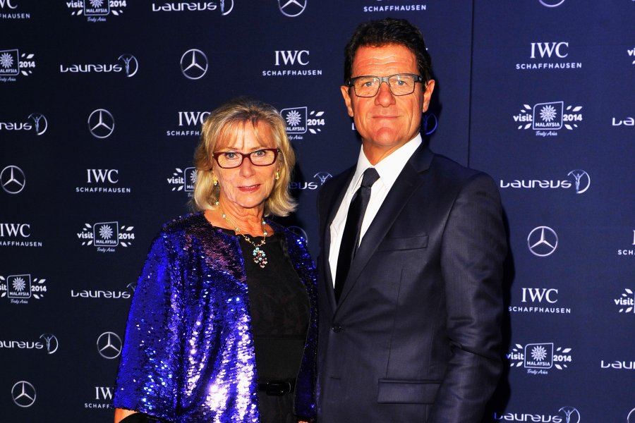 Фабио Капело и съпругата му Лаура1