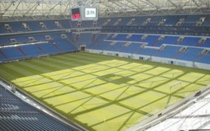 Така се прави! Стадион с биропровод в Русия