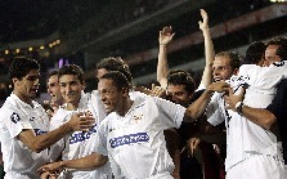 Отборът на Севиля сочен за фаворит за Купата на УЕФА