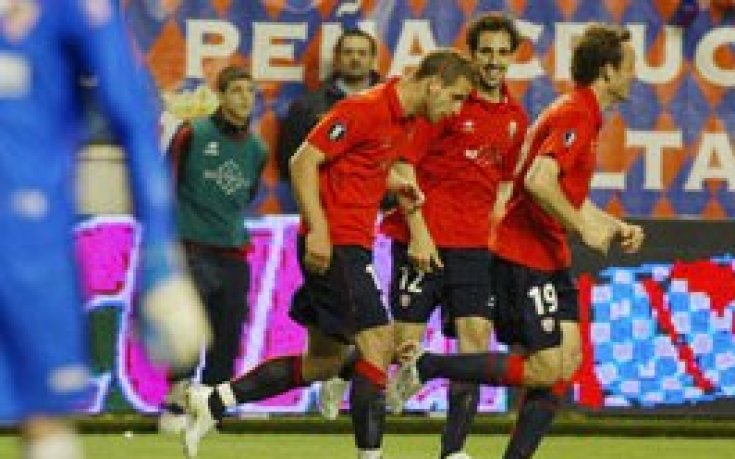 Осасуна дръпна на Севиля, съдийска драма в Навара