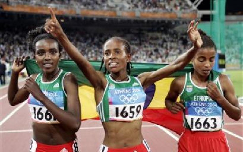 Етиопка счупи световния рекорд на 2 мили бягане