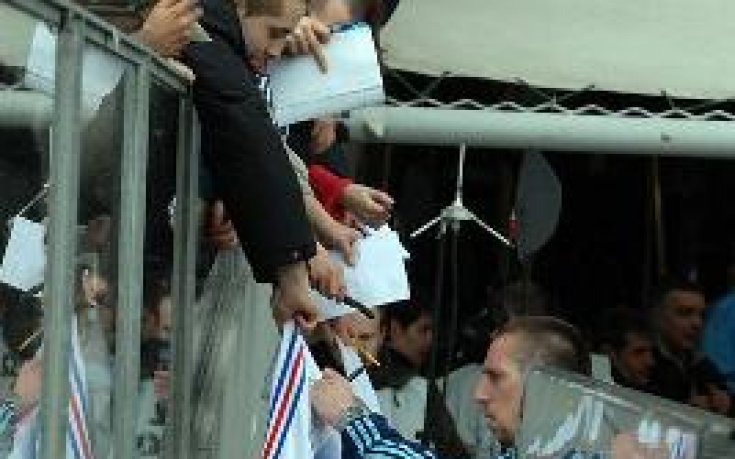 Зидан навива Рибери за Реал