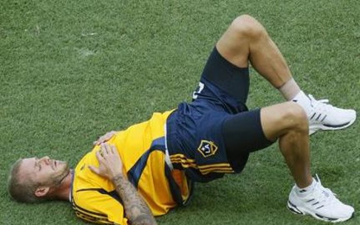 Бекъм пак ще почива, боли го глезенът