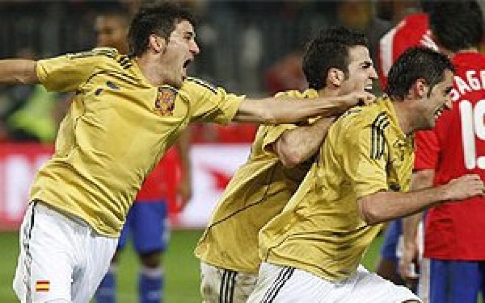 Испания победи щастливо Франция