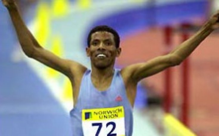 Гебресаласие отказа бягането на 10 000 метра в Пекин