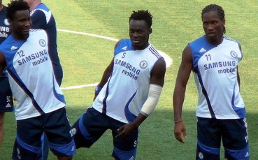 Дрогба и Микел записват песен в дует