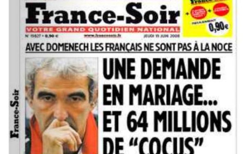Франс соар: Едно предложение за женитба и 64 милиона рогоносци