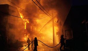 Най-малко 500 изпепелени къщи при пожар в Чили