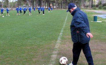 Баждеков на рожден ден на националния селекционер Станимир Стоилов