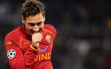 Тоти отново под въпрос за мача с Интер