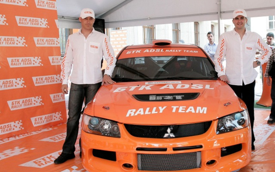 Митко Илиев представи БТК ADSL Rally Team, цели се в титлата