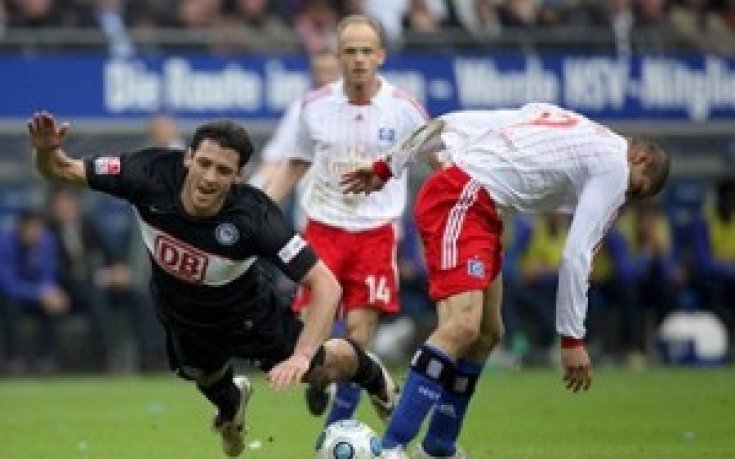 Хамбургер и Херта се самоубиха с равенство