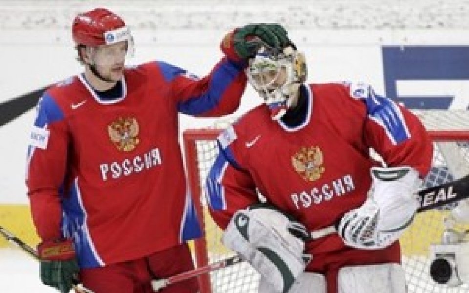 Русия е първият полуфиналист на Световното по хокей