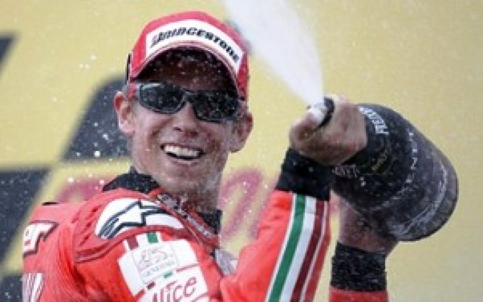 Стоунър спечели Гран При в Италия, Роси трети