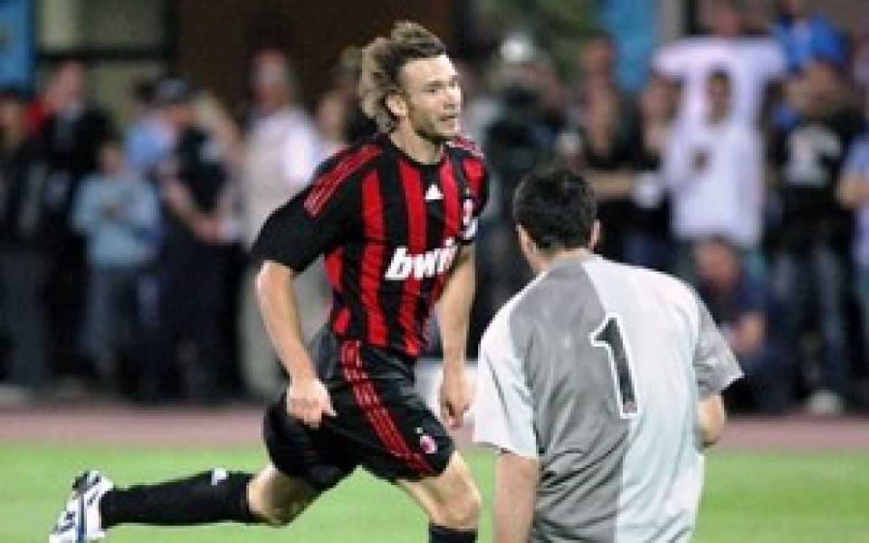 Рома разпитва Милан за Шевченко