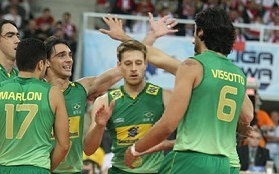 Бразилия спечели Световната лига след шоу в Сърбия