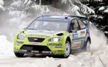 Мико Хирвонен води в автомобилното рали на Финландия