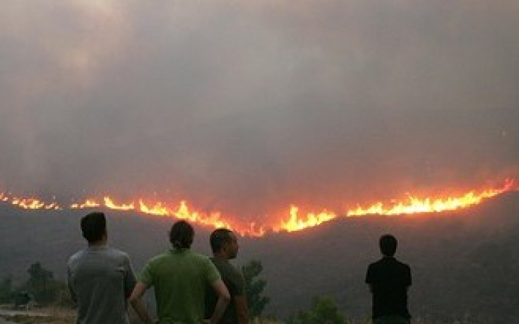 Отложиха два мача в Гърция заради пожарите