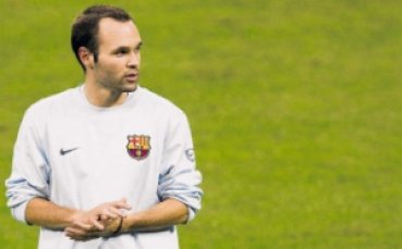 Иниеста извън игра за две седмици