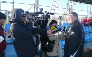 Андоне – медийна звезда на мача на Черноморец