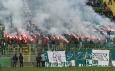 Феновете на Пирин с трудов ден на стадиона