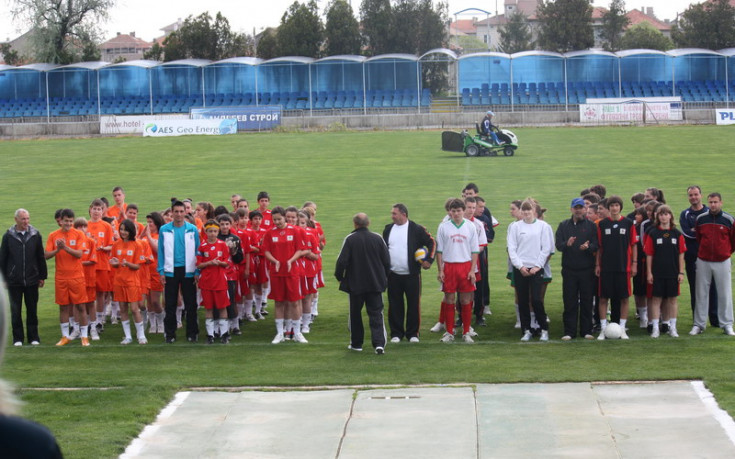 Заместник-министър на награждаването на победителите в Спартакиада 2010