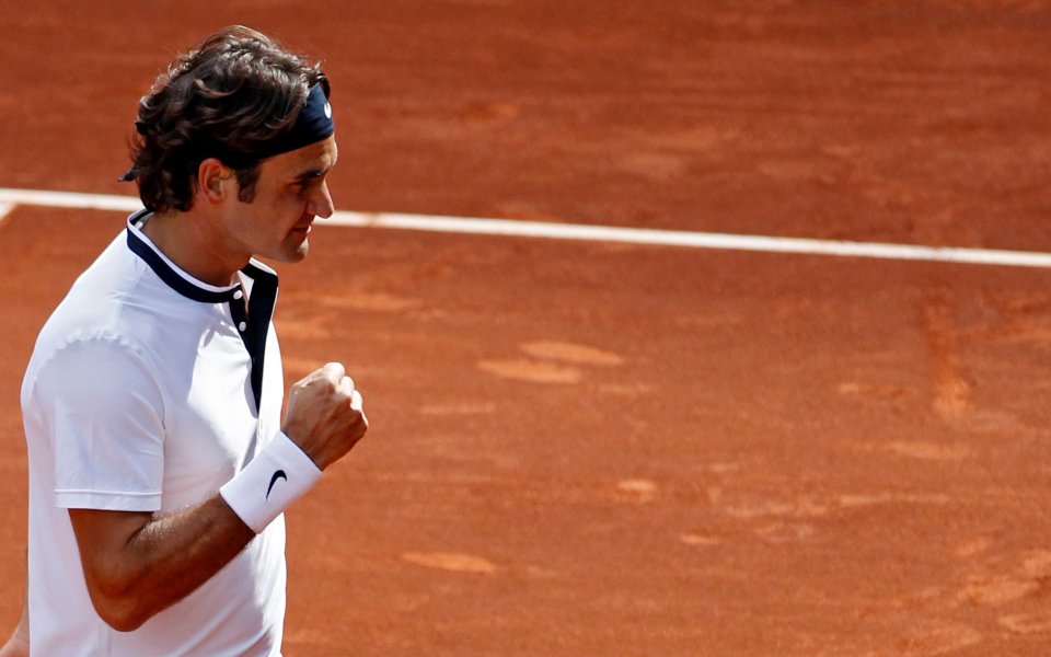 Роджър Федерер започна защитата на титлата си в Мадрид с победа