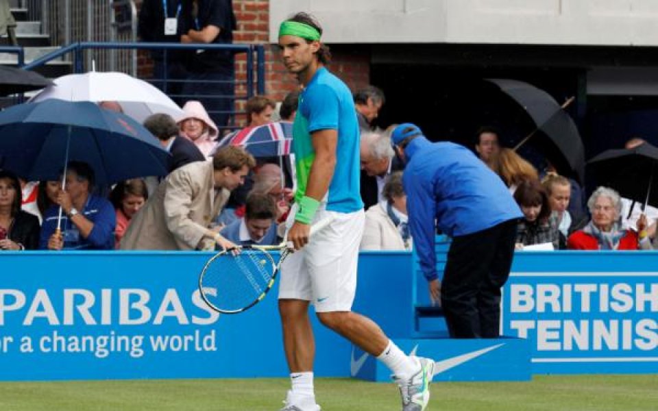 Родик отпадна в Лондон, Надал записа трудна победа