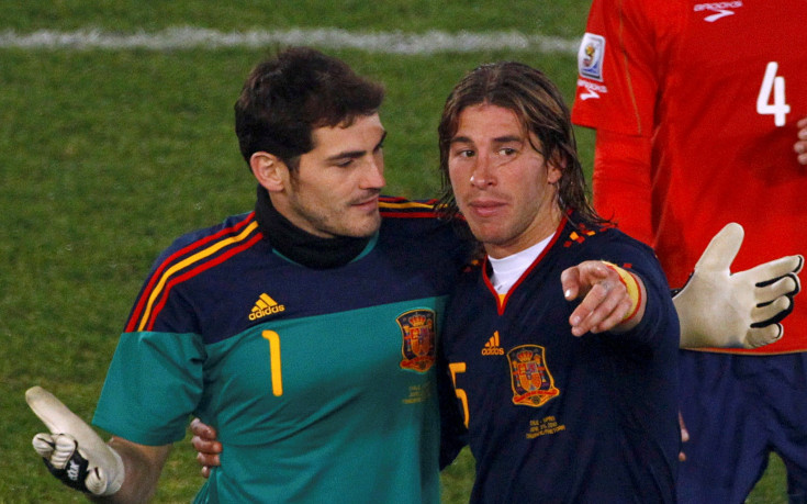 Дружките Кристиано и Рамос в sms-война преди битката на терена