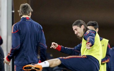 Рамос се заяде със Снайдер преди финала