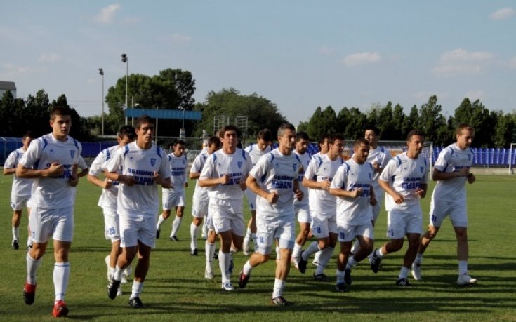 Калиакра поднови тренировки, Станчев тренира на облекчен режим