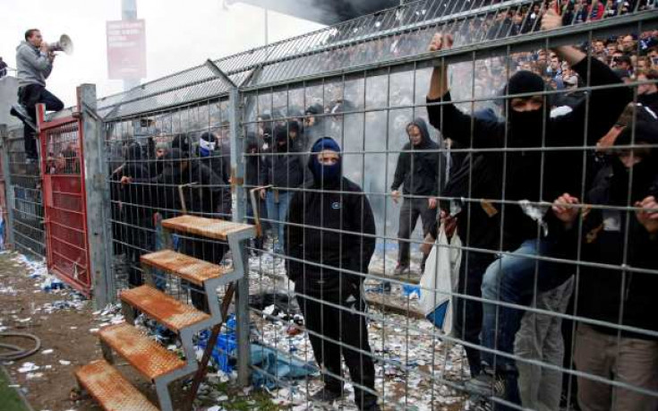 26 ранени и 55 арестувани след Хамбургер - Санкт Паули