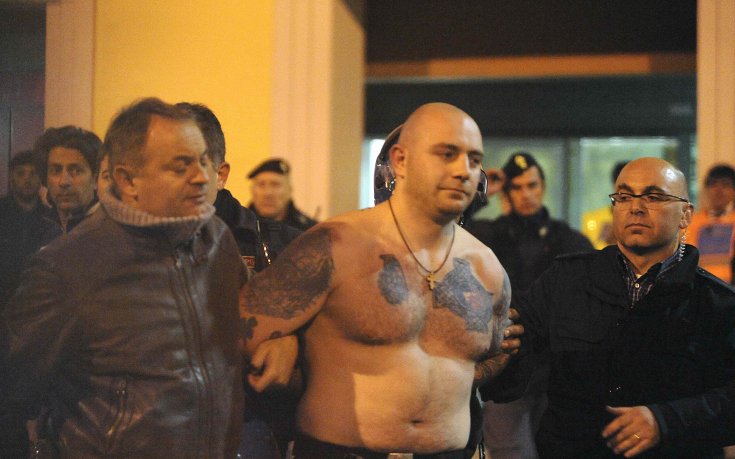 Лидерът на сръбските ултраси в Генуа участвал и в политически атаки