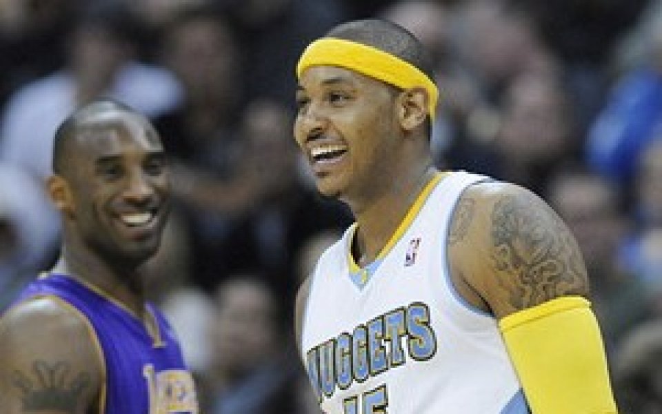 Кармело Антъни вкара 35 точки за победа на Денвър