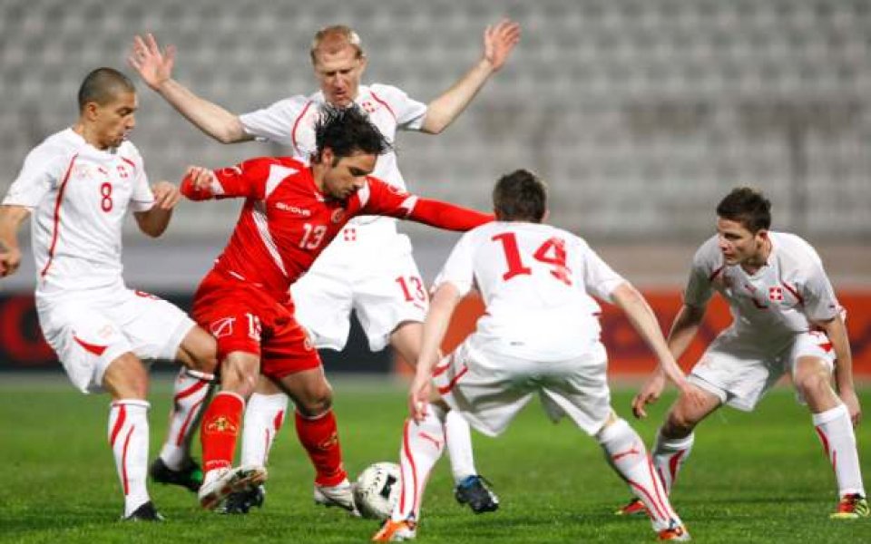 Швейцария се изложи преди мача с България, не можа да бие Малта