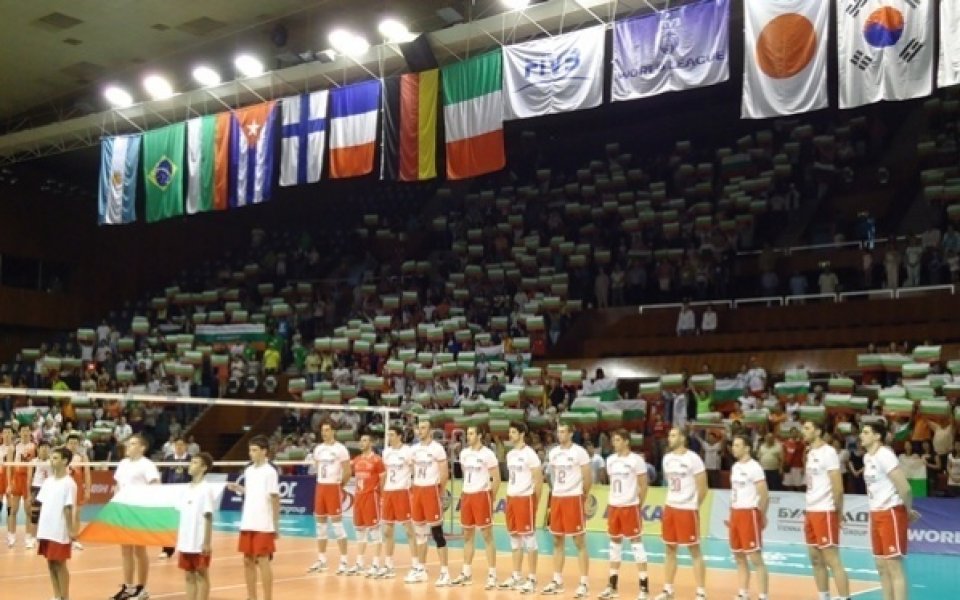 Коефициенти поставят България на 5-то място в Световната лига