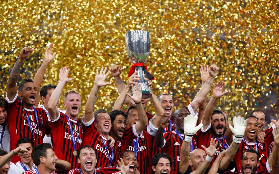 ВИДЕО: Милан триумфира със Суперкупата на Италия